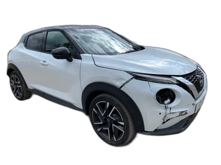 2025 25 REG NISSAN JUKE TEKNA+ DIG-T AUTOMATIC 1.0 WHITE SUV DAMAGED SALVAGE