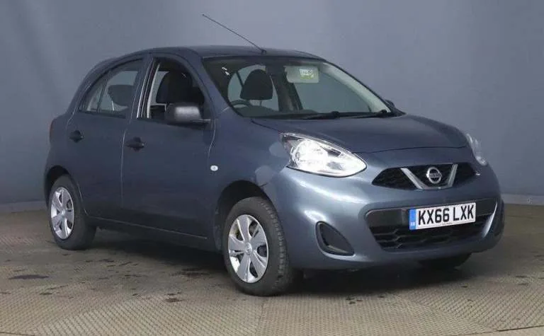 2016 Nissan Micra 1.2 Visia Euro 5 5dr HATCHBACK Petrol Manual