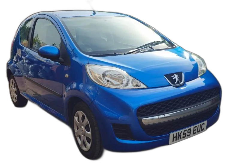 PEUGEOT 107 URBAN 2010 METALLIC BLUE