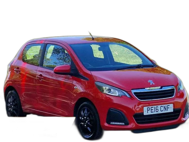 2016 Peugeot 108 1.0 Active Euro 6 5dr HATCHBACK Petrol Manual