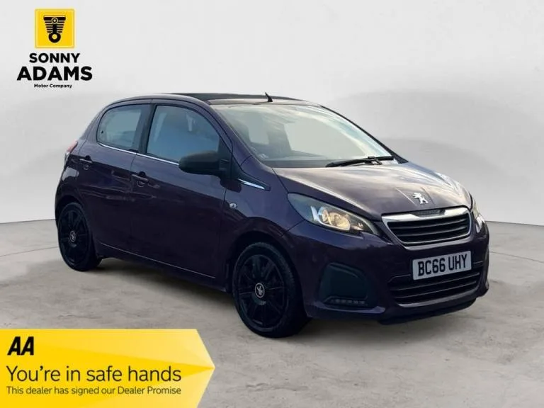 2016 Peugeot 108 1.0 Active Top Hatchback Petrol Manual