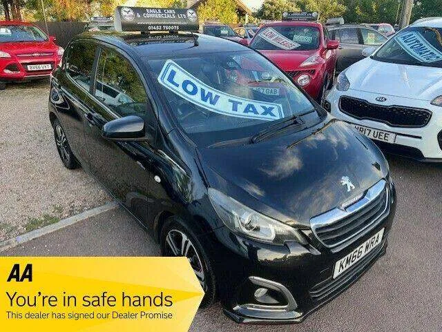 2016 Peugeot 108 1.2 PureTech GT Line Euro 6 5dr HATCHBACK Petrol Manual