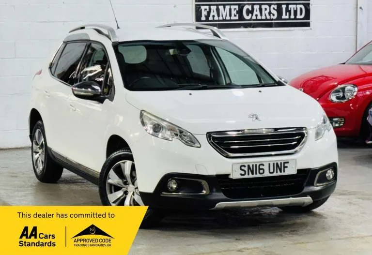 2016 Peugeot 2008 1.2 PureTech Allure Euro 6 5dr HATCHBACK Petrol Manual