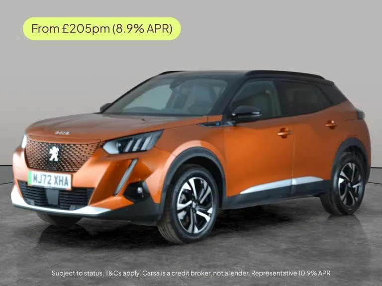 2022 Peugeot E-2008 50kWh GT SUV 5dr Electric Auto (7kW Charger) (136 ps) - LED - REVERSE CAM - S...