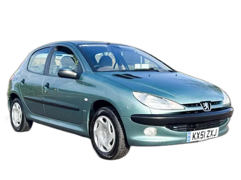 2001 Peugeot 206 1.6 GLX Hatchback 5dr Petrol Automatic (a/c) (171 g/km, 110 bhp) HATCHBACK Petro...
