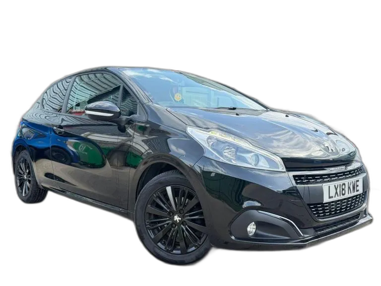 2018 Peugeot 208 1.2 PureTech 82 Black Edition 3dr HATCHBACK PETROL Manual