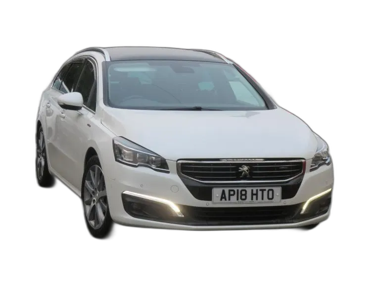 2018 Peugeot 508 2.0 BlueHDi 150 GT Line 5dr Estate SW White ESTATE Diesel Manual