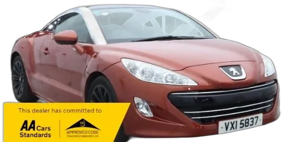 2012 Peugeot RCZ 1.6 THP Sport 2dr Ulez Compliant ( Home Delivery) £1 per mile  COUPE Petrol Manual