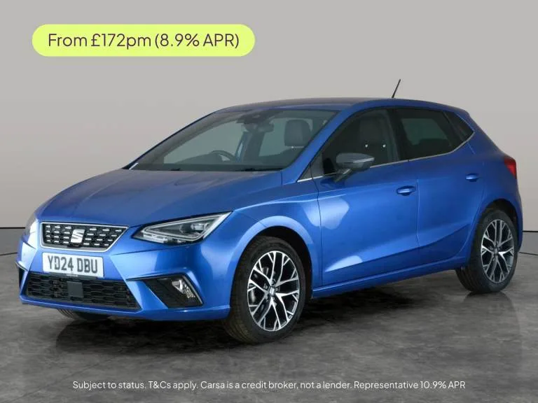 2024 SEAT Ibiza 1.0 TSI XCELLENCE Hatchback 5dr Petrol DSG Euro 6 (s/s) (110 ps) - SD CARD Hatch...