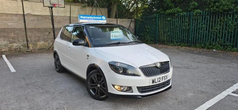 2012 Skoda Fabia 1.2 TSI 105 Monte Carlo 5dr HATCHBACK Petrol Manual