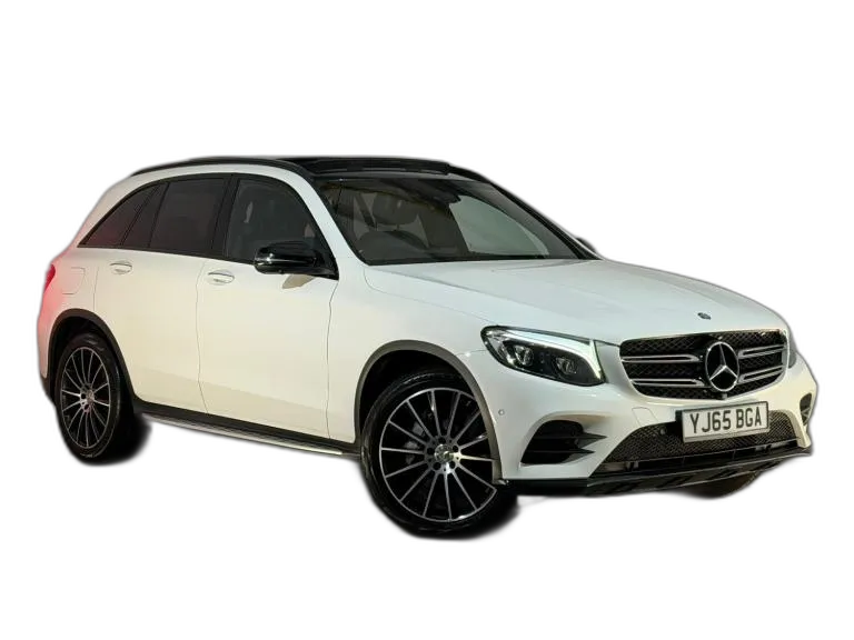 STUNNING WHITE 2015 65 MERCEDES-BENZ GLC250D AMG LINE PREMIUM PLUS AUTOMATIC 4WD