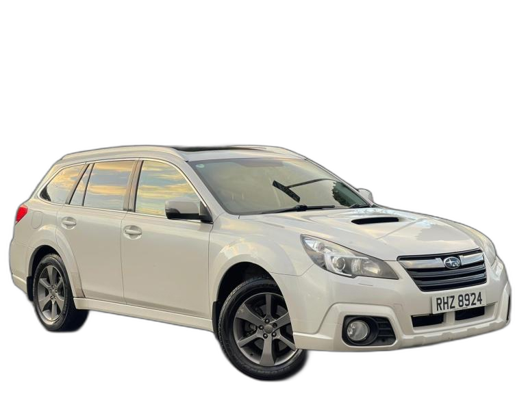 2014 SUBARU OUTBACK 2.0 D SX AUTOMATIC**TOW BAR + PEARL WHITE + AUTO ESTATE**