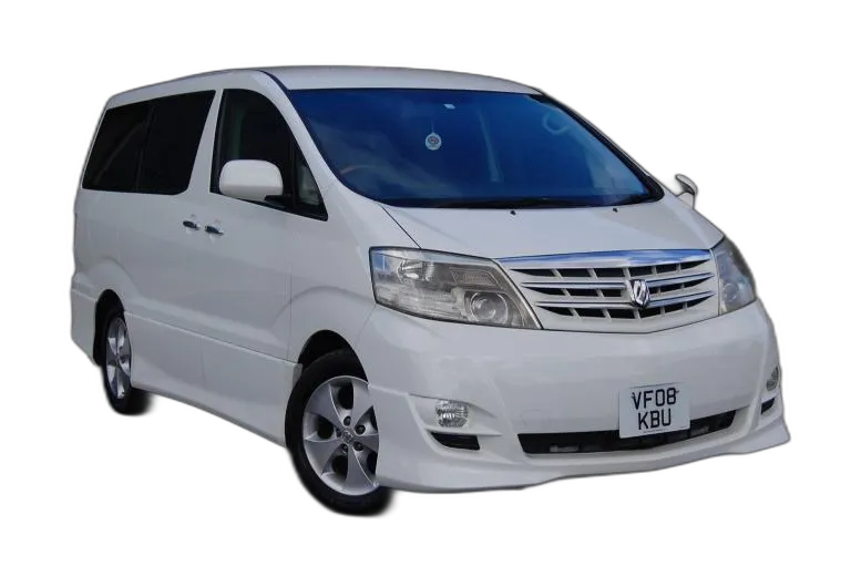TOYOTA ALPHARD AS PLATINUM SELECTION 2 White Auto Petrol 2008