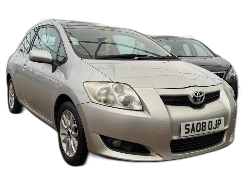 2008 Toyota Auris 1.6 VVT-i TR 3dr HATCHBACK Petrol Manual