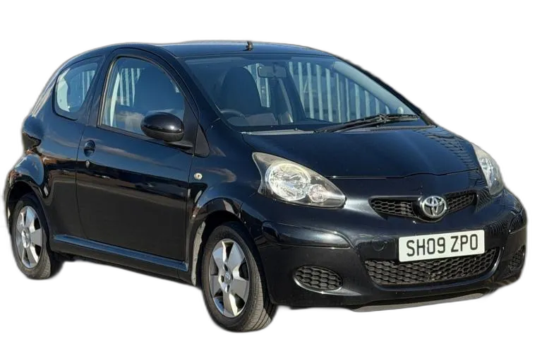 2009 Toyota AYGO 1.0 VVT-i Black 3dr HATCHBACK Petrol Manual