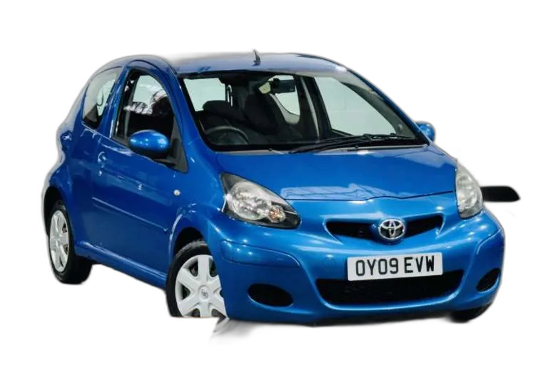 2009 Toyota AYGO 1.0 VVT-i Blue 3dr HATCHBACK PETROL Manual