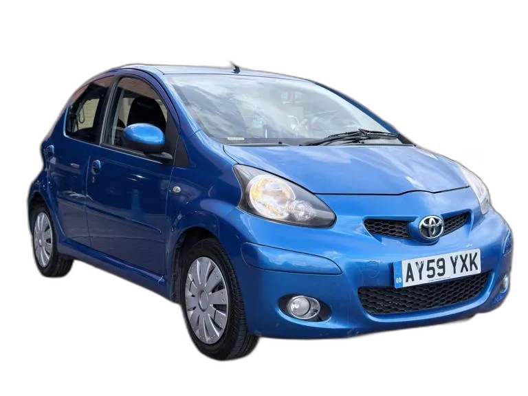 2009 Toyota AYGO 1.0 VVT-i Blue 5dr MMT HATCHBACK PETROL Automatic
