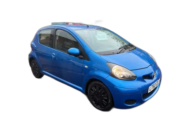 2010 Toyota AYGO 1.0 VVT-i Blue 5dr HATCHBACK Petrol Manual