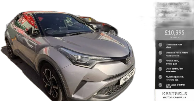 2017 Toyota C-HR 1.2 VVT-i Dynamic SUV 5dr Petrol Manual Euro 6 (s/s) (115 ps) Petrol Manual