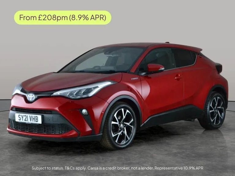 2021 Toyota C-HR 1.8 VVT-h GPF Design SUV 5dr Petrol Hybrid CVT Euro 6 (s/s) (122 ps) - LED Suv ...