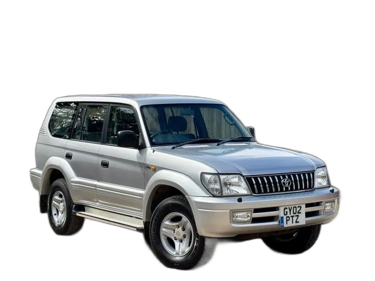 2002 Toyota Land Cruiser Colorado 3.0 D4-D GX Auto Diesel Silver 115,000 Miles