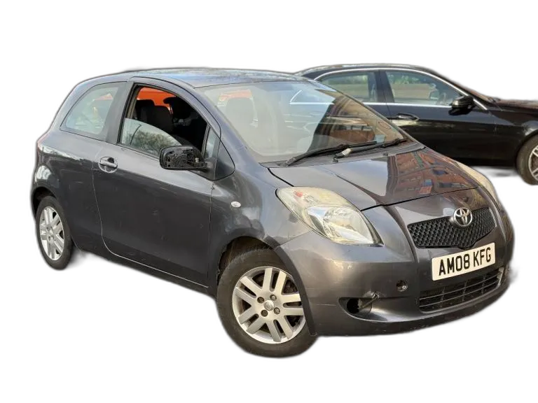 2008 Toyota Yaris TR 1.3 VVT-I 3dr Hatchback Grey - MOT Feb 27!