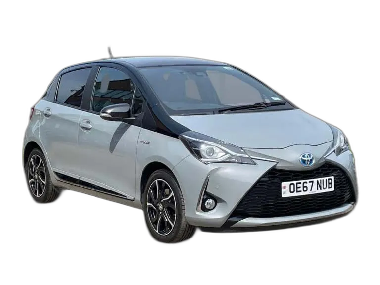 2017 Toyota Yaris 1.5 Hybrid Red Bi-tone 5dr CVT HATCHBACK PETROL/ELECTRIC Automatic