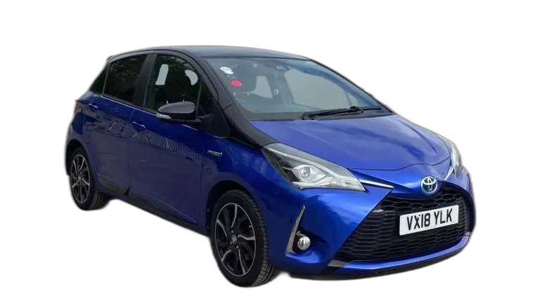 2018 Toyota Yaris 1.5 VVT-h Grey Bi-Tone Hatchback 5dr Petrol Hybrid E-CVT Euro 6 (s/s) (100 Hat...