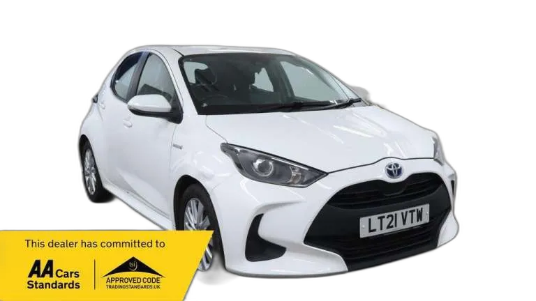 2021 Toyota Yaris 1.5 Hybrid Icon 5dr CVT HATCHBACK PETROL/ELECTRIC Automatic