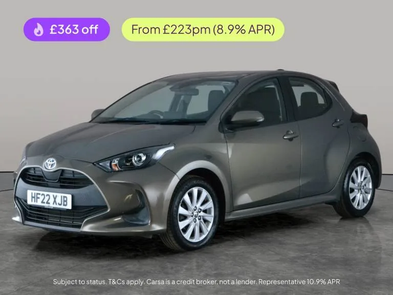 2022 Toyota Yaris 1.5 VVT-h Icon Hatchback 5dr Petrol Hybrid E-CVT Euro 6 (s/s) (116 ps) Hatchbac...
