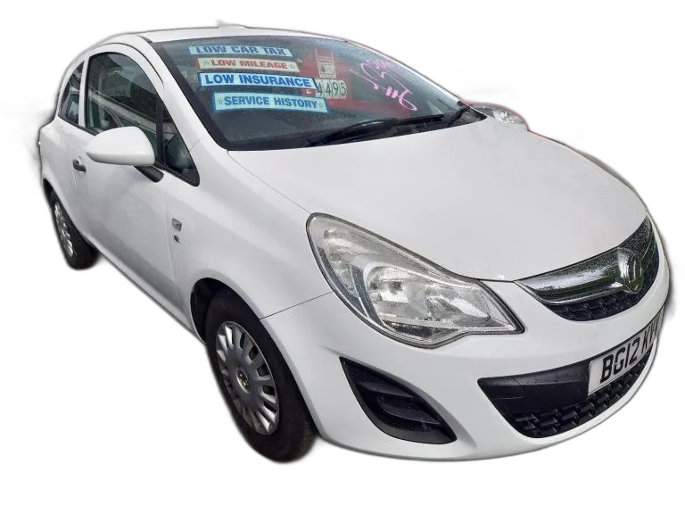 2012 Vauxhall Corsa 1.0 ecoFLEX 12V S Euro 5 3dr HATCHBACK Petrol Manual