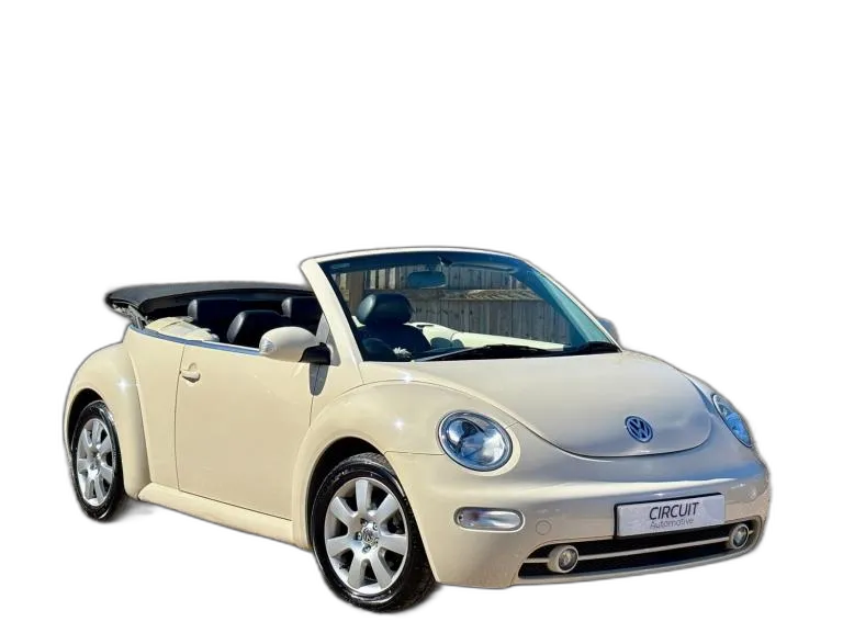 2003 Volkswagen Beetle 2.0 Cabriolet Cream Low Mileage Petrol Convertible ULEZ