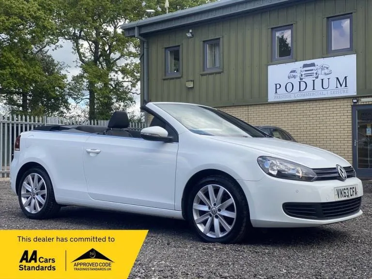 2013 Volkswagen Golf 1.6 TDI BlueMotion Tech SE Cabriolet Euro 5 (s/s) 2dr Convertible Diesel Manual