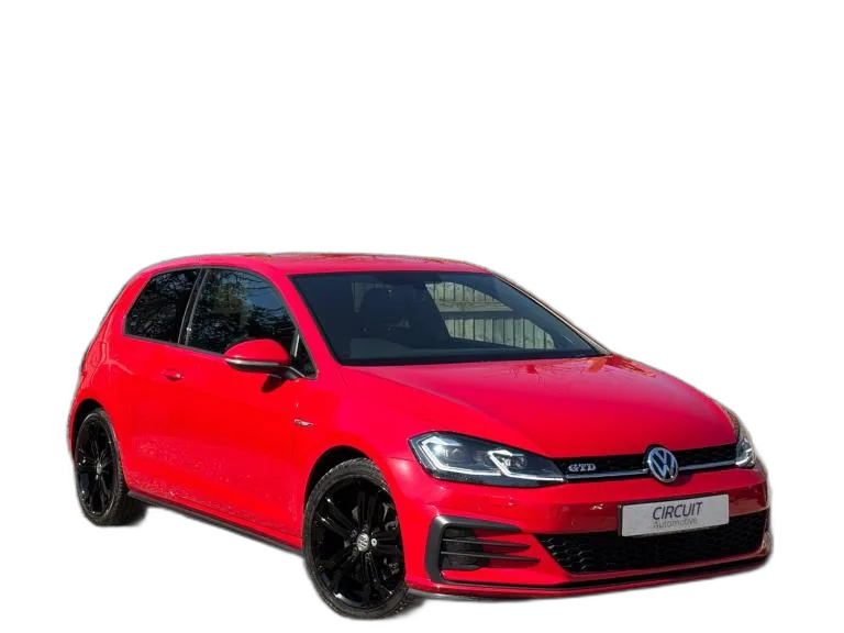 2017 Volkswagen Golf 2.0 TDI GTD 184BHP Red 3 Door MK7.5 Facelift FSH ULEZ