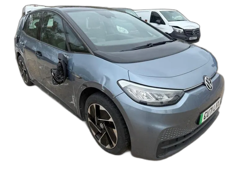 2021 Volkswagen ID.3 150kW Life Pro Performance 58kWh AUTOMATIC Accident Damaged Salvage HATCHBAC...