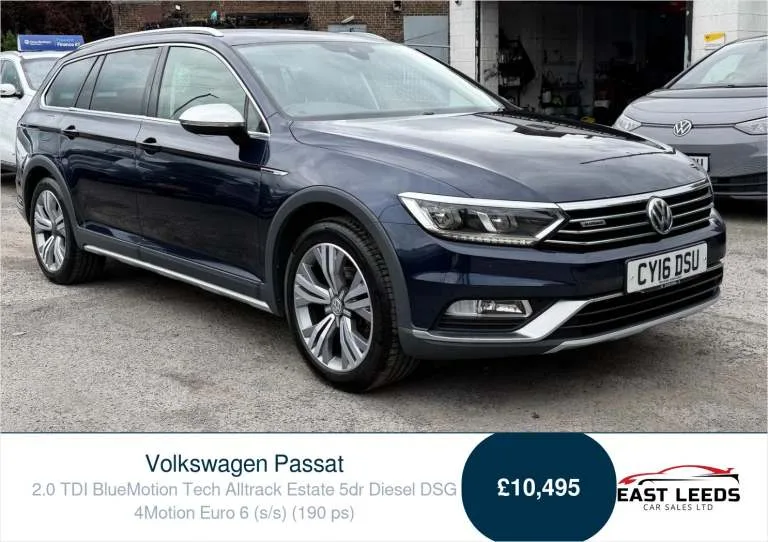 2016 Volkswagen Passat 2.0 TDI BlueMotion Tech Alltrack Estate 5dr Diesel DSG 4Motion Euro 6 (s/s...