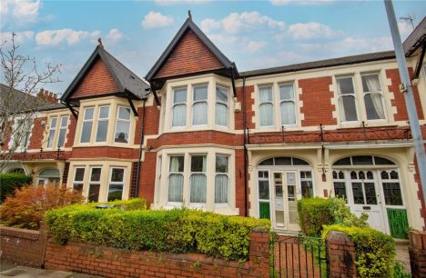Llwyn Y Grant Terrace, Penylan, Cardiff, CF23 3 bed terraced house for sale – £475,000
