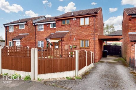 Harrison Street, Derby 3 bed end of terrace house for sale – £180,000
