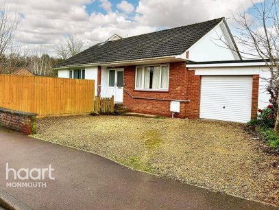 Somerset Road, Monmouth 4 bed detached bungalow for sale – £360,000