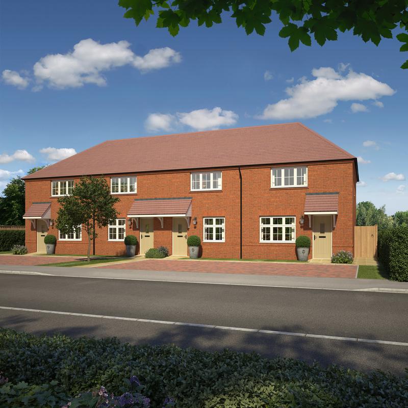  Bakewell at Alconbury Weald II Senliz Road, Alconbury PE28 3 bed end of terrace house for sale - £300,000 