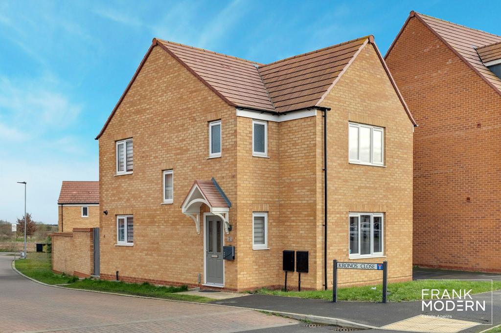 Kronos Close, Stanground South, PE2 3 bed detached house for sale - £270,000