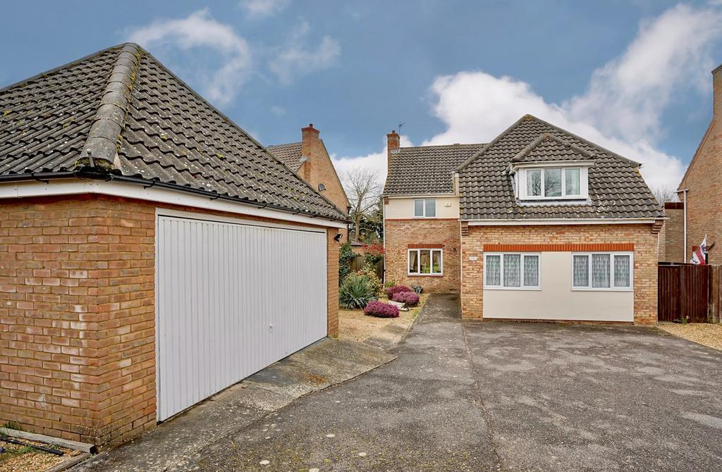  Sapley Road, Hartford, Huntingdon, PE29 4 bed detached house for sale - £495,000 