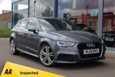 2019 19 AUDI A3 1.6 TDI S LINE 5D 114